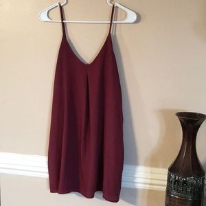 Tobi boutique Maroon women's dress small